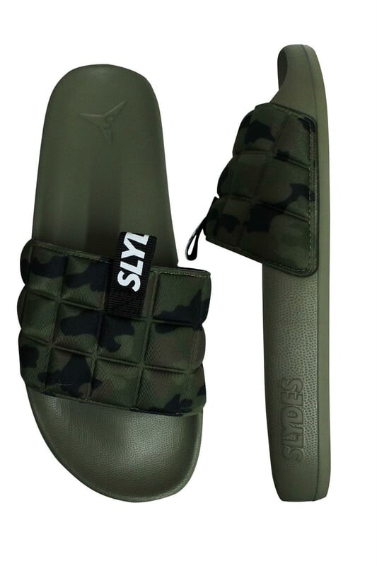 Мужские шлепанцы цвета хаки Fade Slydes, камуфляж
Мужские шлепанцы цвета хаки Fade Slydes, камуфляж