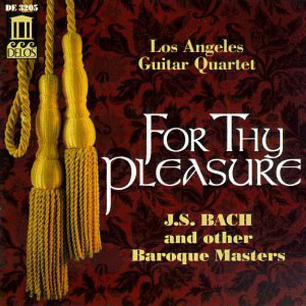 Диск CD For Thy Pleasure - Los Angeles Guitar Quartet
Диск CD For Thy Pleasure - Los Angeles Guitar Quartet