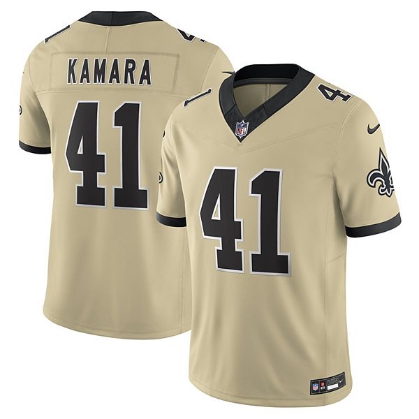 Мужская футболка Alvin Kamara New Orleans Saints Gameday Golds Alternate Vapor FUSE Limited Nike
Мужская футболка Alvin Kamara New Orleans Saints Gameday Golds Alternate Vapor FUSE Limited Nike