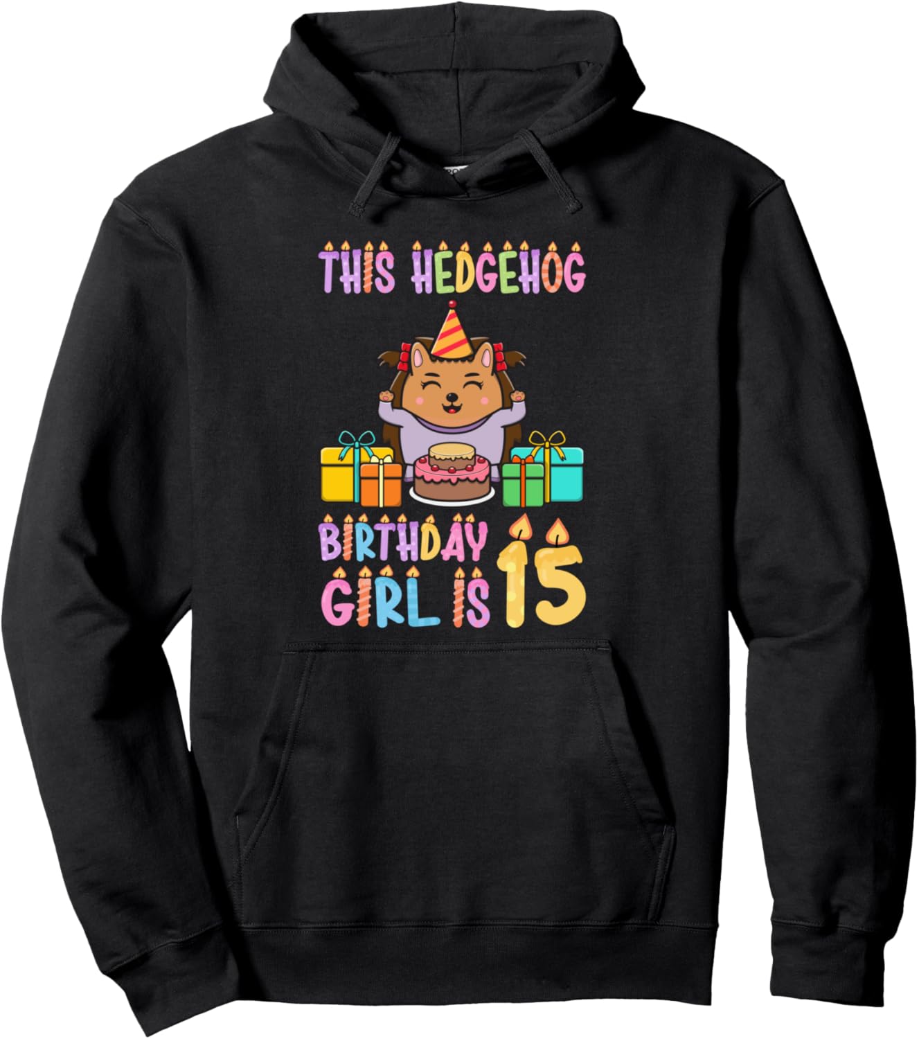 Эта ежиха-именинница отмечает свой 15-й день рождения! Худи Hedgehog Lover Gifts, черный
Эта ежиха-именинница отмечает свой 15-й день рождения! Худи Hedgehog Lover Gifts, черный