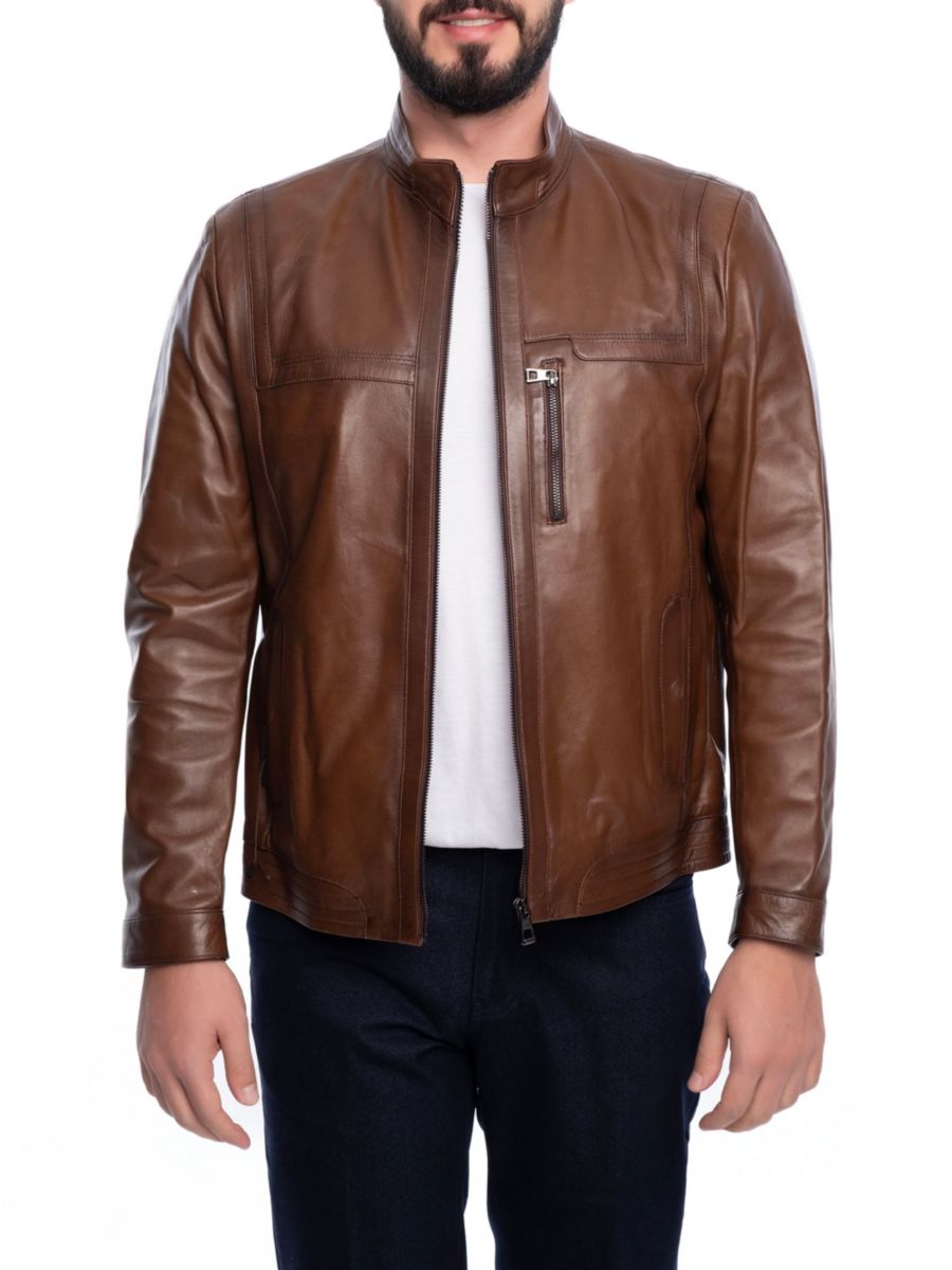 Кожаная куртка-бомбер Vellapais, коричневый
Кожаная куртка-бомбер Vellapais, коричневый