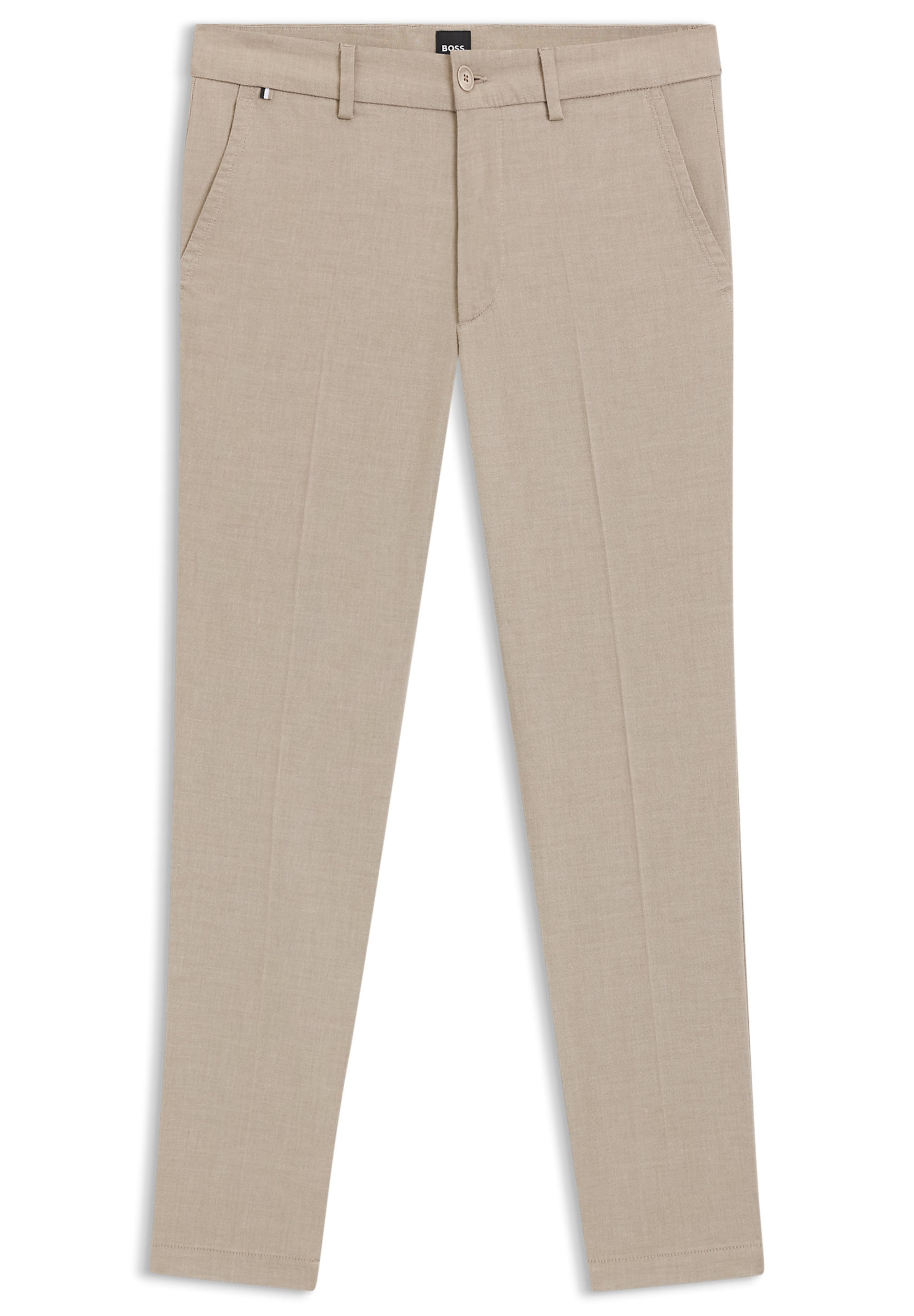 BOSS Брюки чинос 'H-Kaiton1' в бежевом цвете, Slim fit
BOSS Брюки чинос 'H-Kaiton1' в бежевом цвете, Slim fit