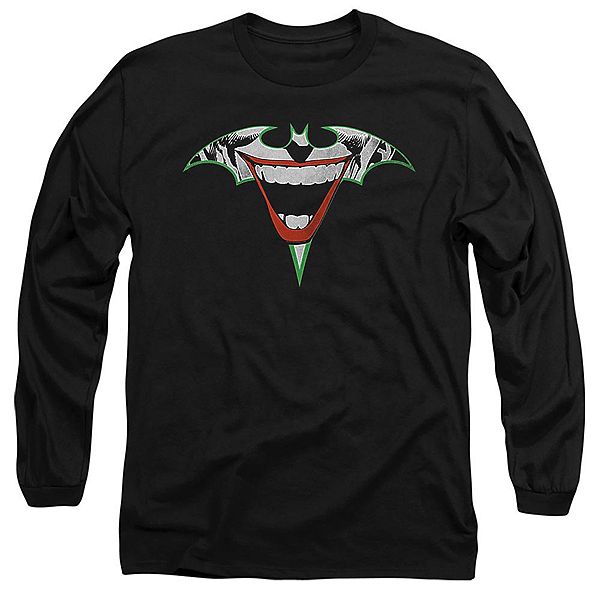 Футболка с длинным рукавом Batman Joker Bat Logo Licensed Character
Футболка с длинным рукавом Batman Joker Bat Logo Licensed Character