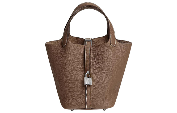 HERMES Пикотин Лок Клеменс Бычья кожа Сумка-корзинка Сумма-ведро Женская сумка 18 Этоп Серый слон
HERMES Пикотин Лок Клеменс Бычья кожа Сумка-корзинка Сумма-ведро Женская сумка 18 Этоп Серый слон