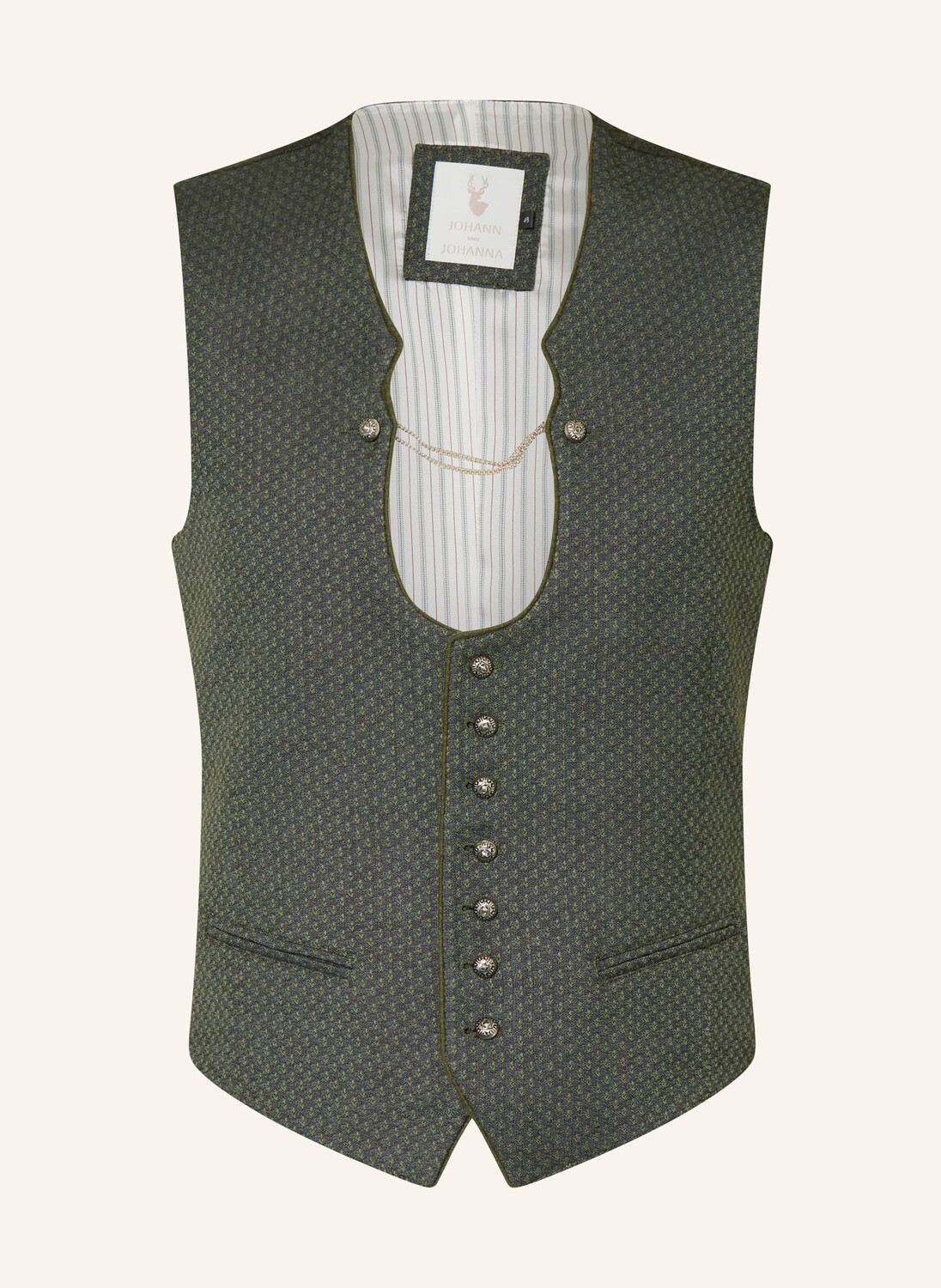 Традиционный жилет Бенно Johann & Johanna, зеленый
Традиционный жилет Бенно Johann & Johanna, зеленый