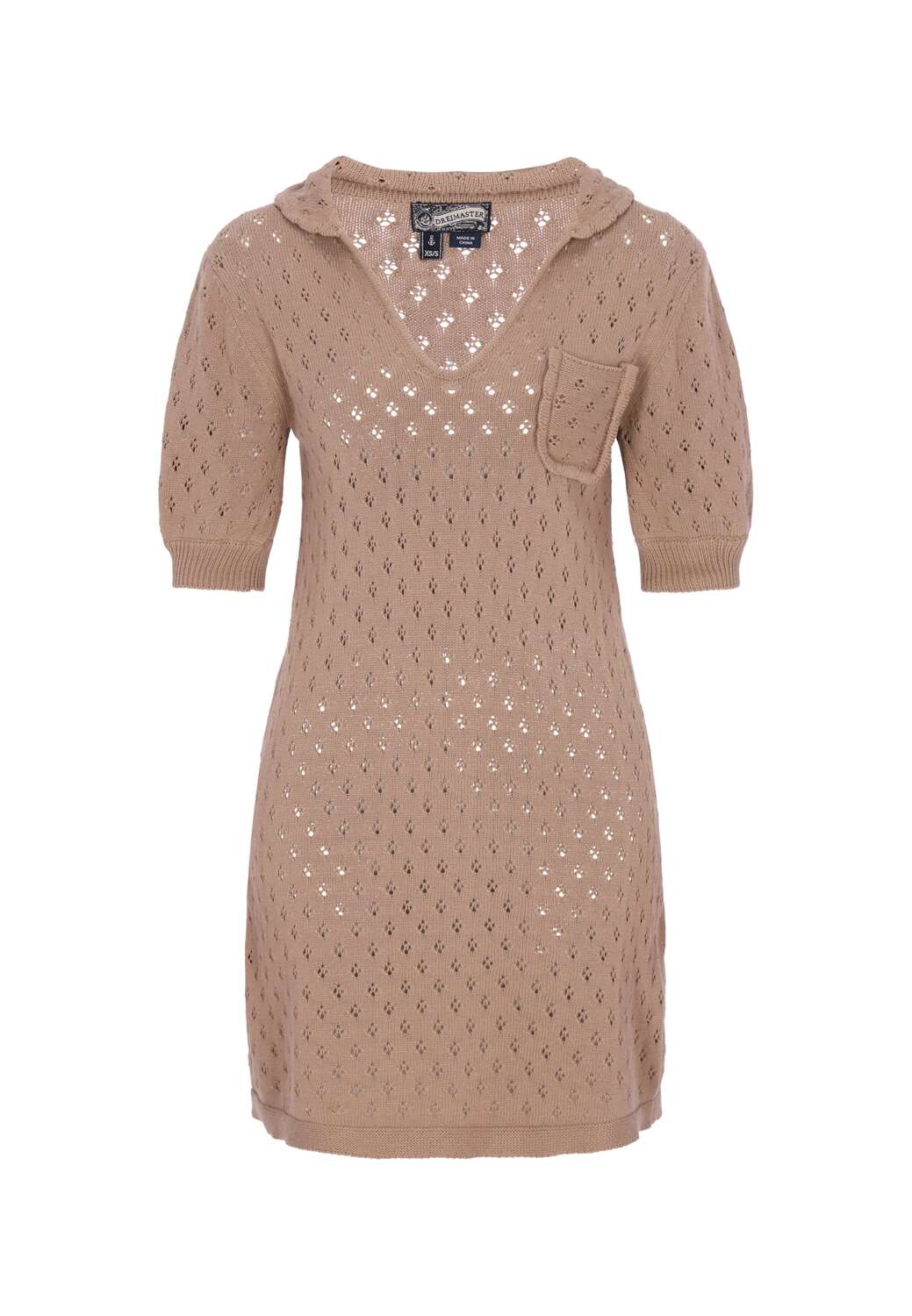 DreiMaster Vintage Вязаное платье в цвете Taupe
DreiMaster Vintage Вязаное платье в цвете Taupe