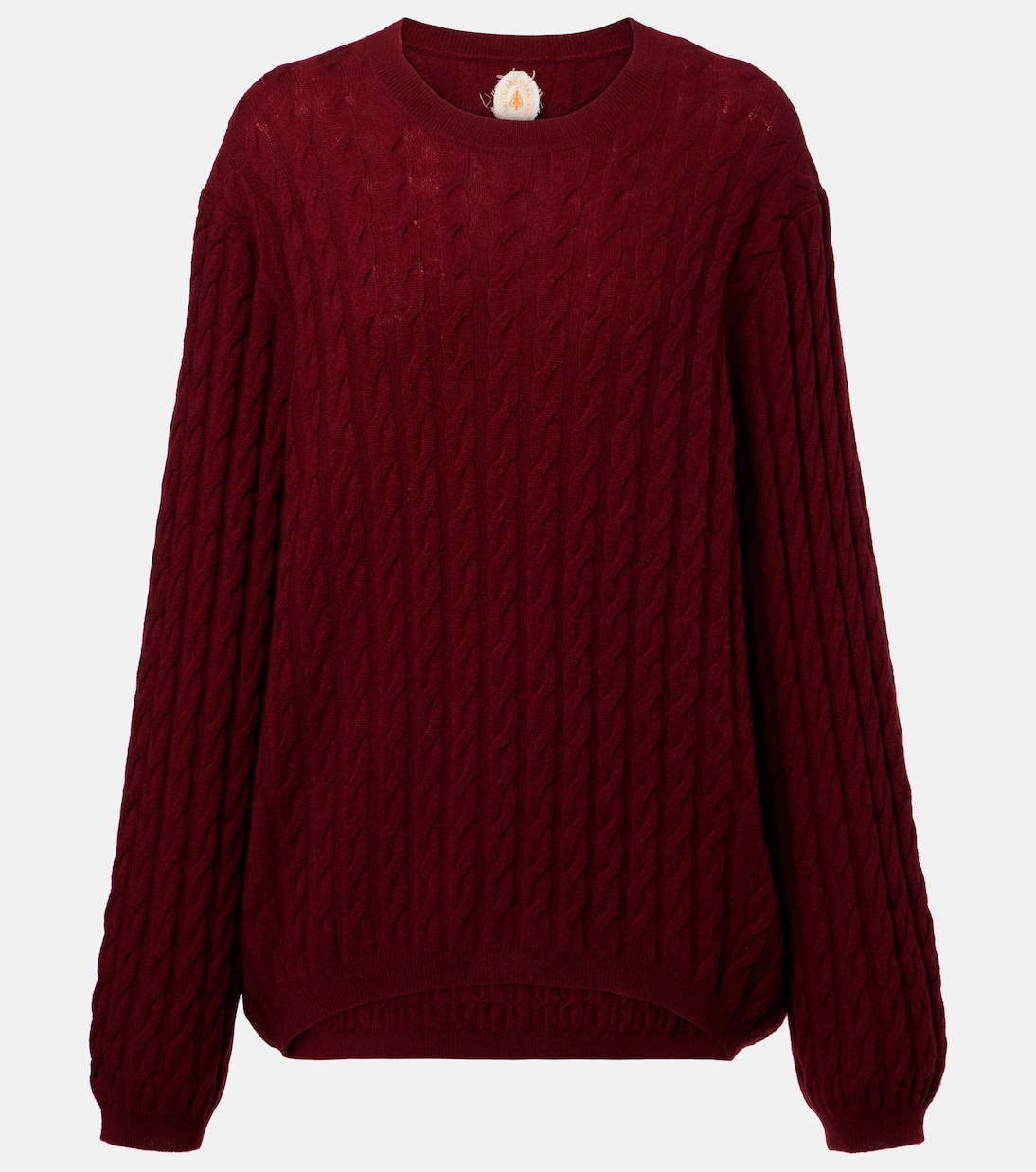 Шерстяной свитер с кашемиром Jardin des Orangers, бордовый
Шерстяной свитер с кашемиром Jardin des Orangers, бордовый