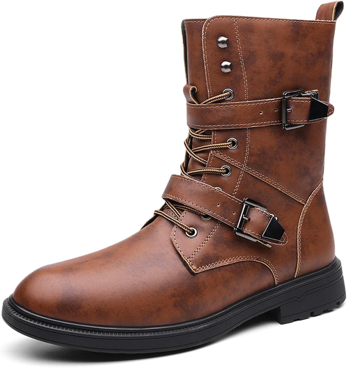 Мужские мотоциклетные ботинки, модные городские повседневные боевые ботинки, высокие, униформа, формальные, панк-рок, повседневная кожаная обувь, черные, коричневые Generic
Мужские мотоциклетные ботинки, модные городские повседневные боевые ботинки, высокие, униформа, формальные, панк-рок, повседневная кожаная обувь, черные, коричневые Generic