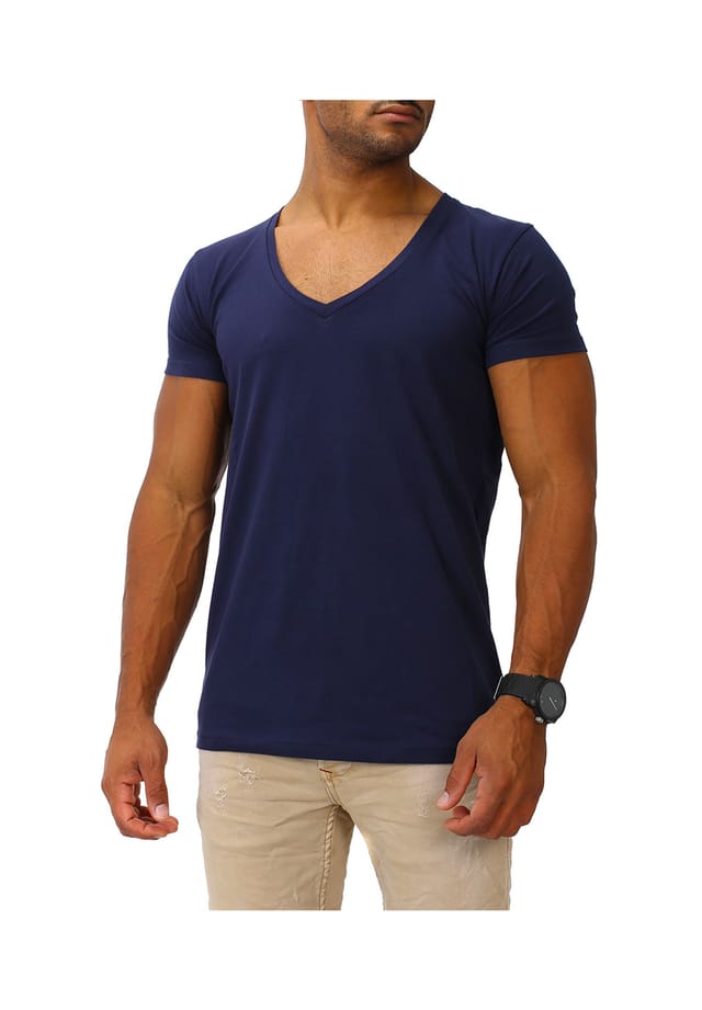 Футболка с глубоким V-образным вырезом Joe Franks, синий
Футболка с глубоким V-образным вырезом Joe Franks, синий