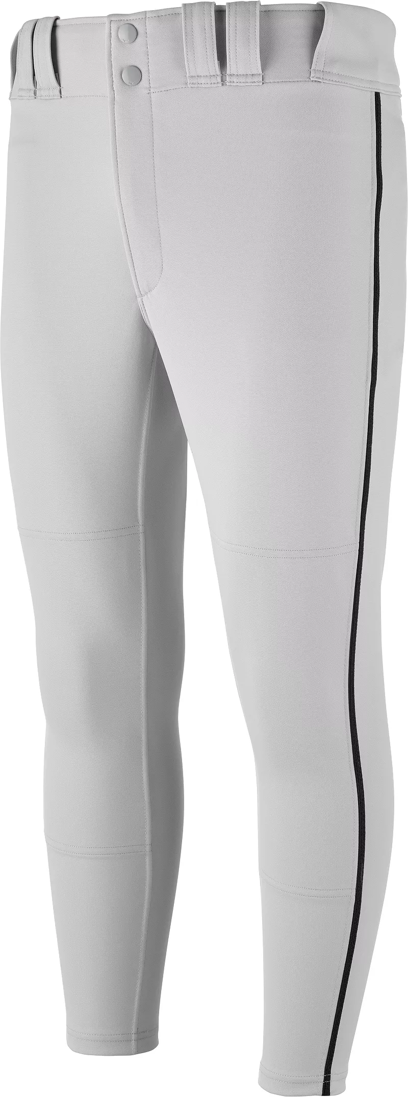 Мужские бейсбольные брюки зауженного кроя Mizuno Premier с окантовкой, серый/черный
Мужские бейсбольные брюки зауженного кроя Mizuno Premier с окантовкой, серый/черный