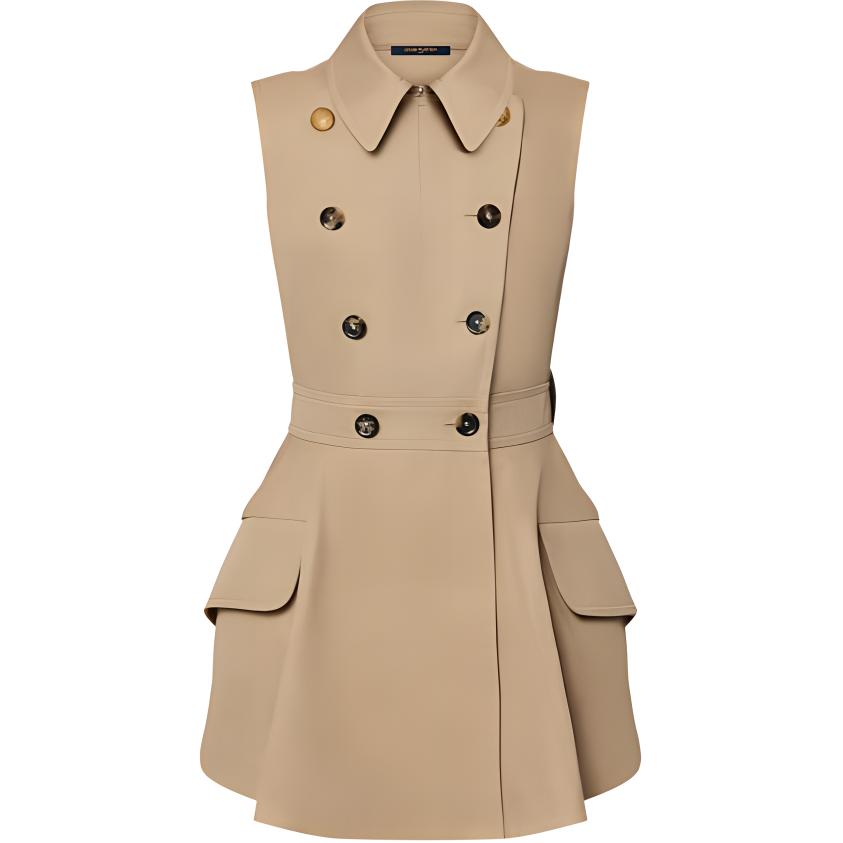 Платье Lv Double Breasted Gabardine LOUIS VUITTON, savan nano бежевый
Платье Lv Double Breasted Gabardine LOUIS VUITTON, savan nano бежевый