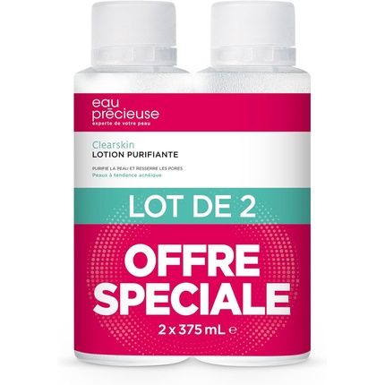 Очищающий лосьон Eau Precieuse Clearskin 375 мл — упаковка из 2 шт Eau Précieuse 
Очищающий лосьон Eau Precieuse Clearskin 375 мл — упаковка из 2 шт Eau Précieuse