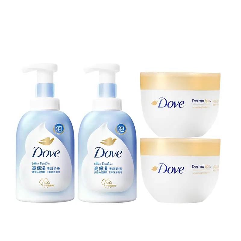 Набор для ухода с пеной для ванны и скрабом успокаивающий кожу 400мл+298г/400мл*2+298г*2/400мл+280г Dove, Deep Nourishing Bath Bubble 400ml*2 + Dove Nourishing and ening Body Lotion 300ml*2
Набор для ухода с пеной для ванны и скрабом успокаивающий кожу 400мл+298г/400мл*2+298г*2/400мл+280г Dove, Deep Nourishing Bath Bubble 400ml*2 + Dove Nourishing and ening Body Lotion 300ml*2