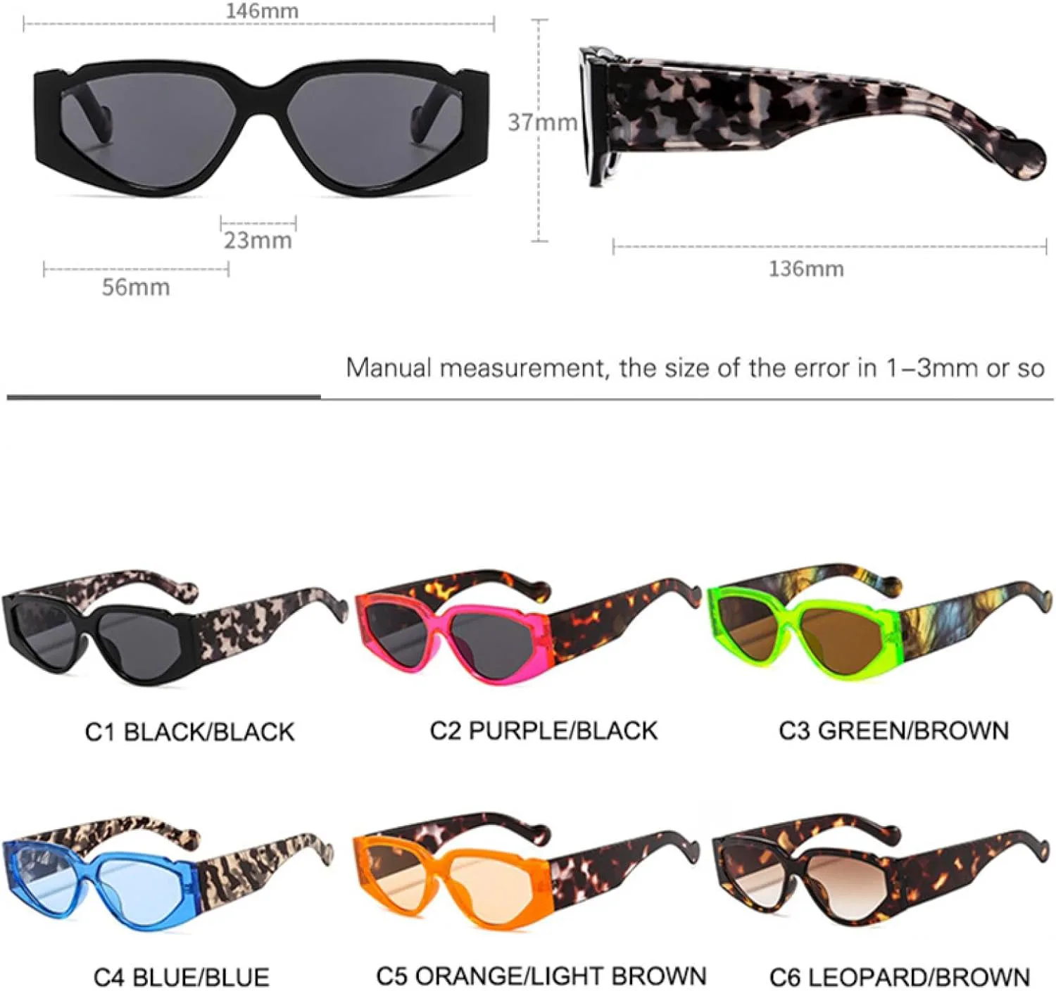 Модные солнцезащитные очки в стиле стимпанк для женщин, винтажные «кошачий глаз», ретро-очки для мужчин с защитой от УФ-излучения UV400 TVTBBVV, C3 Green-brown
Модные солнцезащитные очки в стиле стимпанк для женщин, винтажные «кошачий глаз», ретро-очки для мужчин с защитой от УФ-излучения UV400 TVTBBVV, C3 Green-brown