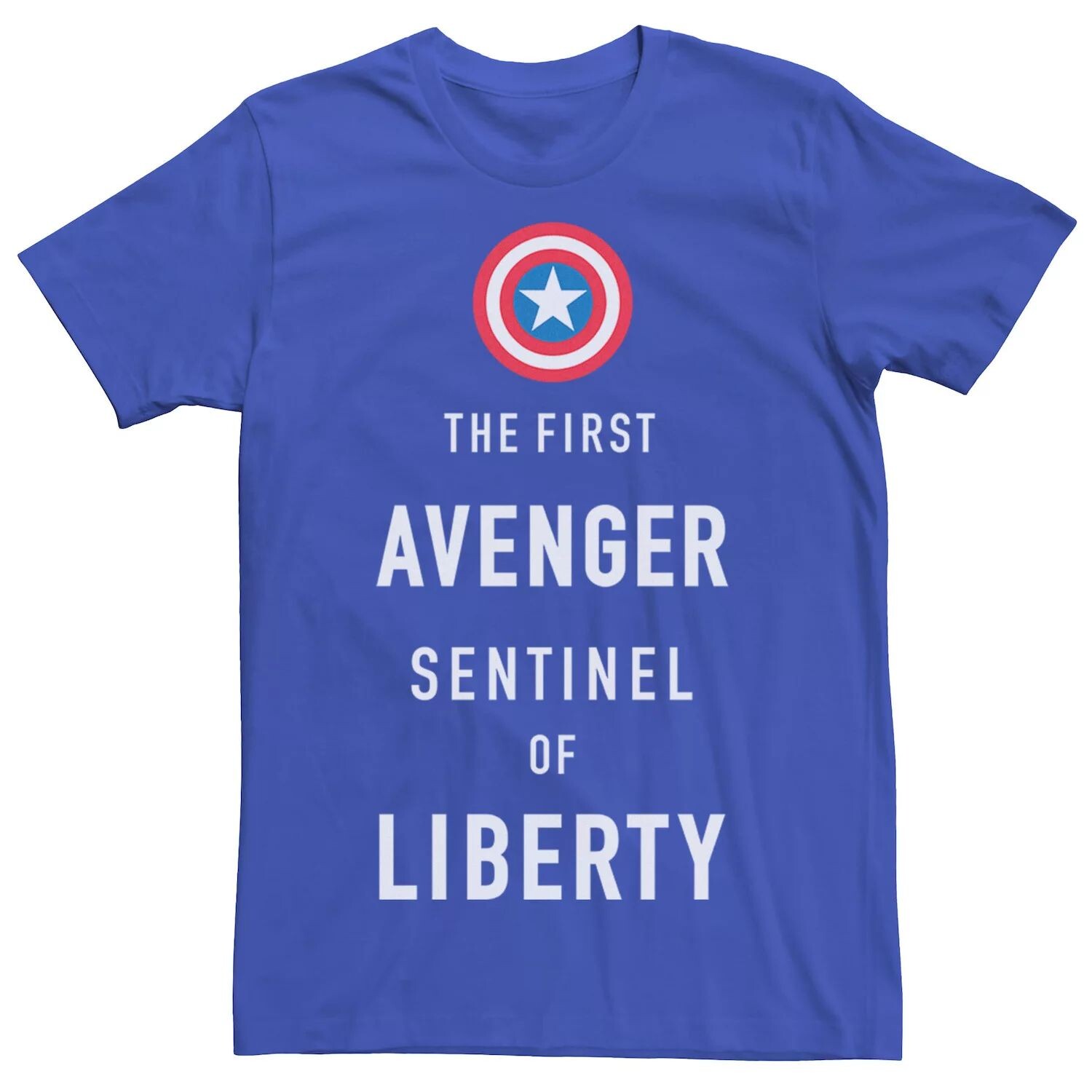 Мужская футболка с надписью Captain America Sentinel Of Liberty Marvel
Мужская футболка с надписью Captain America Sentinel Of Liberty Marvel