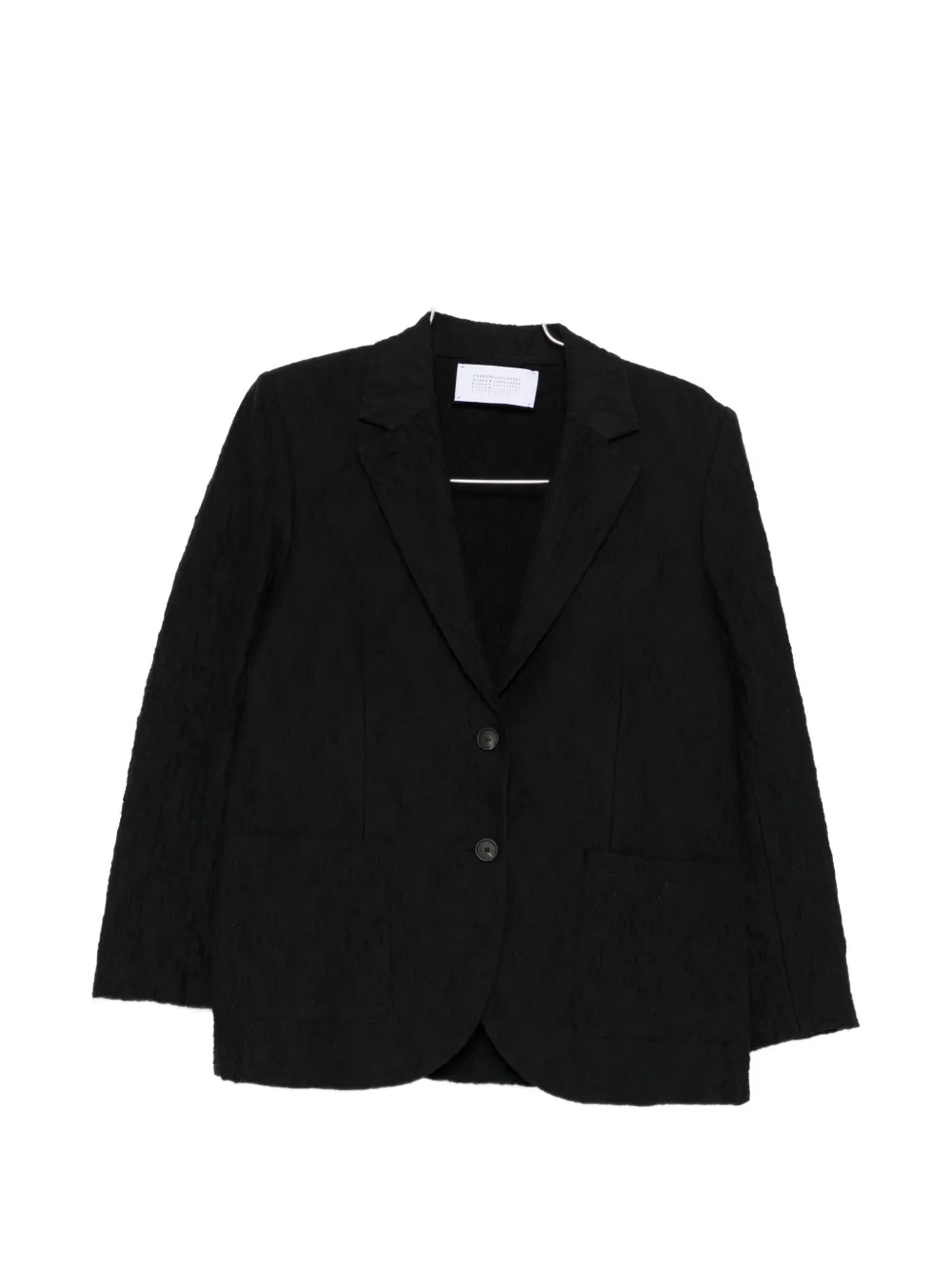 Фактурный однобортный пиджак Harris Wharf London, черный
Фактурный однобортный пиджак Harris Wharf London, черный