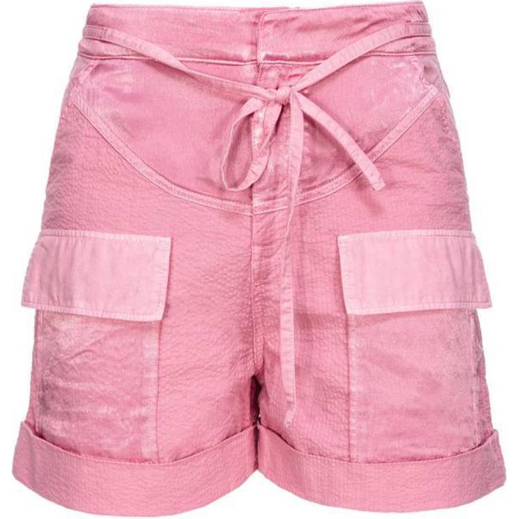 Карманы с декором, шорты из пике PINKO, розовый
Карманы с декором, шорты из пике PINKO, розовый