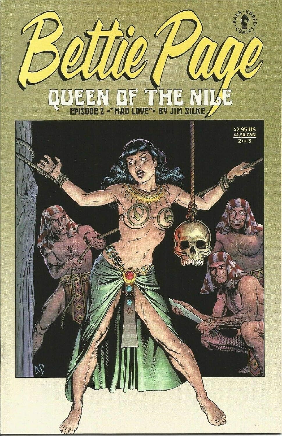 Bettie Page: Queen of the Nile #2 (Dark Horse Comics)
Bettie Page: Queen of the Nile #2 (Dark Horse Comics)