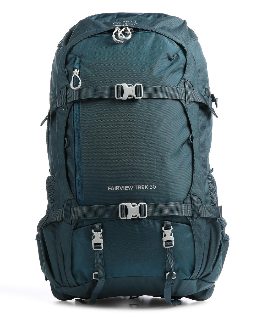 Треккинговый рюкзак Fairview trek 50 нейлон Osprey, синий
Треккинговый рюкзак Fairview trek 50 нейлон Osprey, синий
