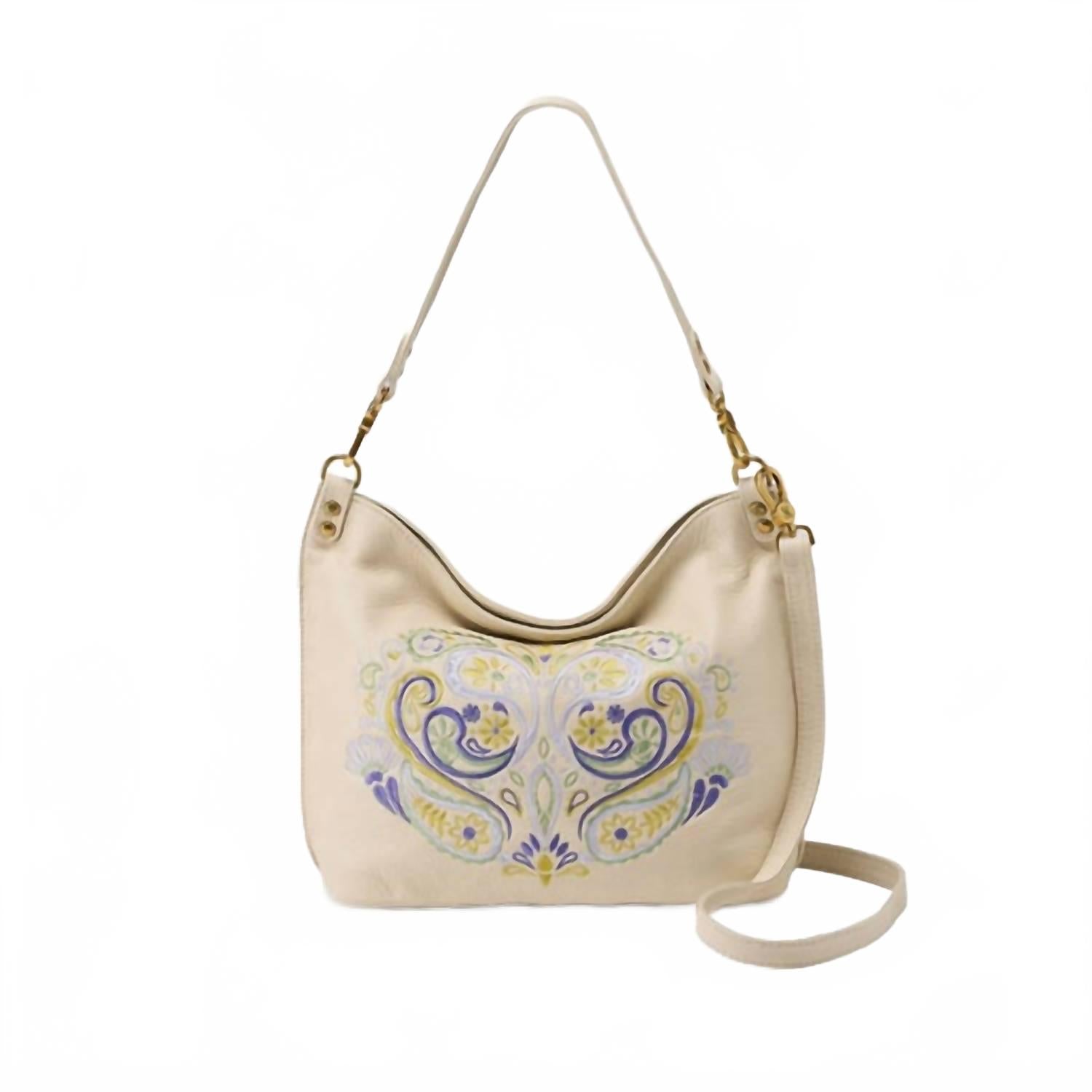 Плечевая сумка на цепочке в цвете берч HOBO, Birch 
Плечевая сумка на цепочке в цвете берч HOBO, Birch