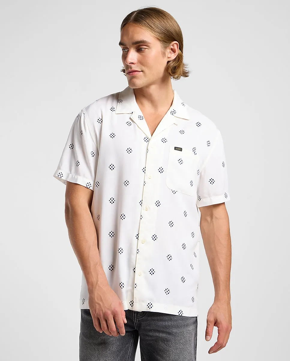 Мужская рубашка с коротким рукавом белого цвета Lee, белый
Мужская рубашка с коротким рукавом белого цвета Lee, белый