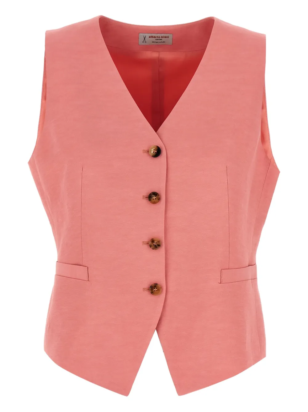 Жилет на пуговицах ALBERTO BIANI, розовый
Жилет на пуговицах ALBERTO BIANI, розовый