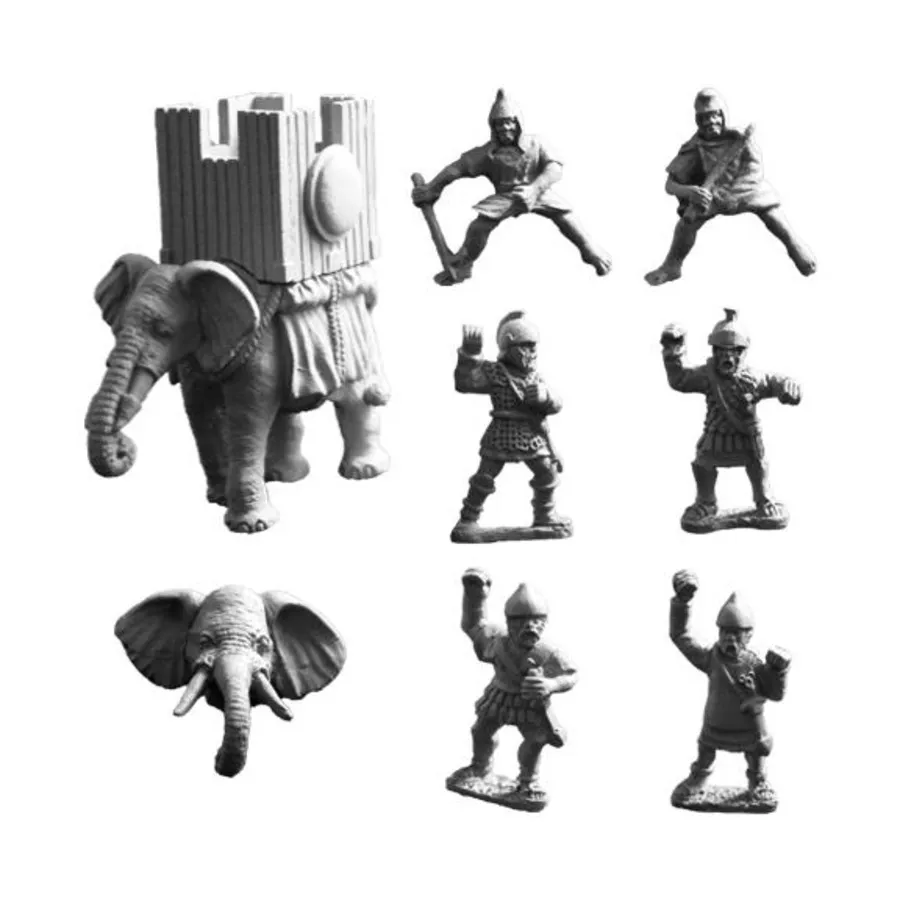 Карфагенский слон с военной башней А, Ancients - Carthaginian (15mm) (Xyston Miniatures)
Карфагенский слон с военной башней А, Ancients - Carthaginian (15mm) (Xyston Miniatures)