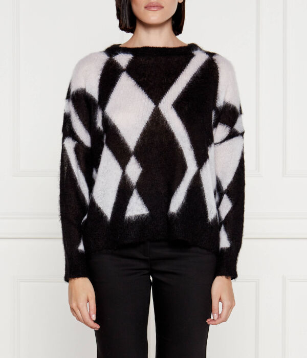 Свитер оникс Regular fit Marella Sport, черный
Свитер оникс Regular fit Marella Sport, черный