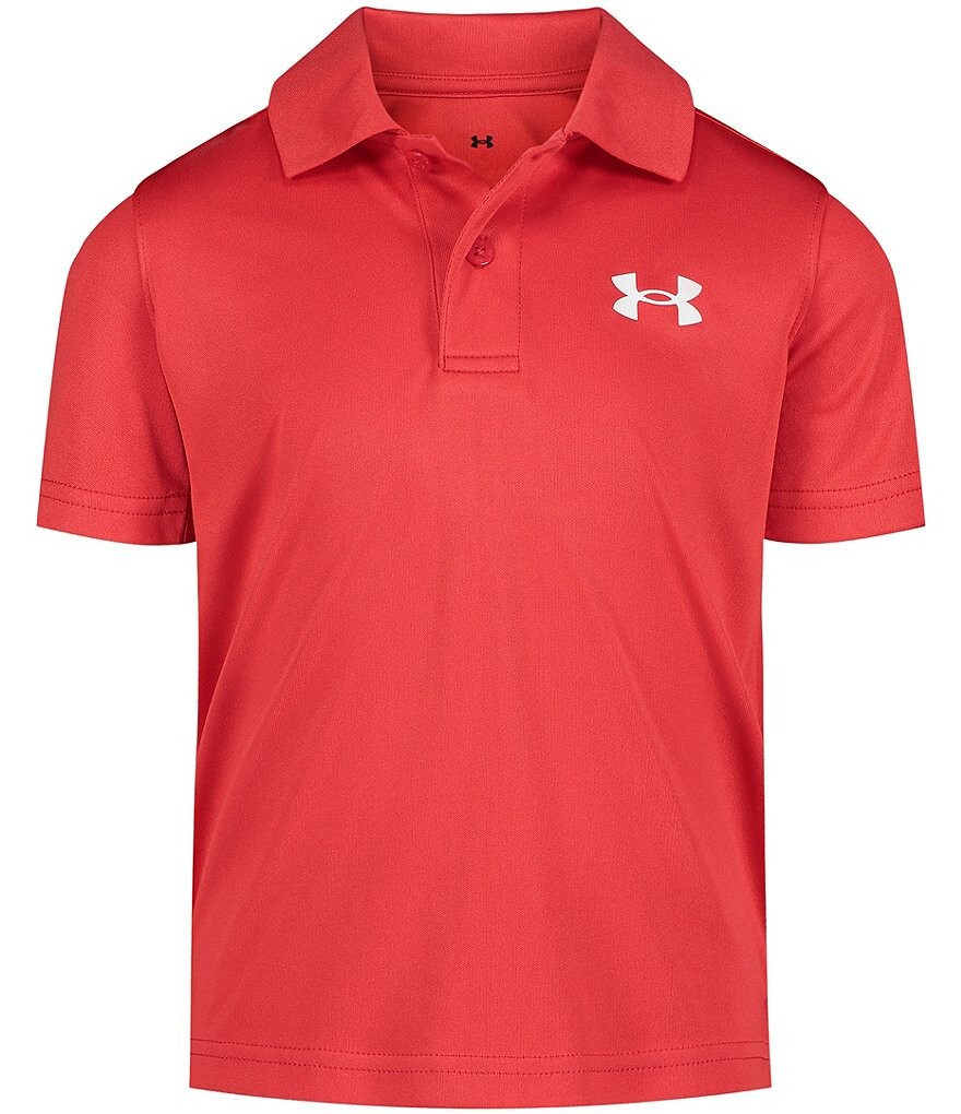 Однотонная рубашка-поло с короткими рукавами Under Armour Little Boys 2T-7, красный
Однотонная рубашка-поло с короткими рукавами Under Armour Little Boys 2T-7, красный