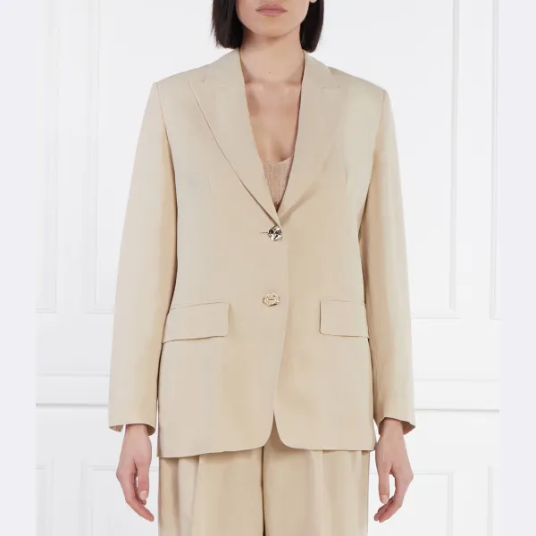 Элегантная куртка оверсайз с добавлением белья Liu Jo, бежевый
Элегантная куртка оверсайз с добавлением белья Liu Jo, бежевый