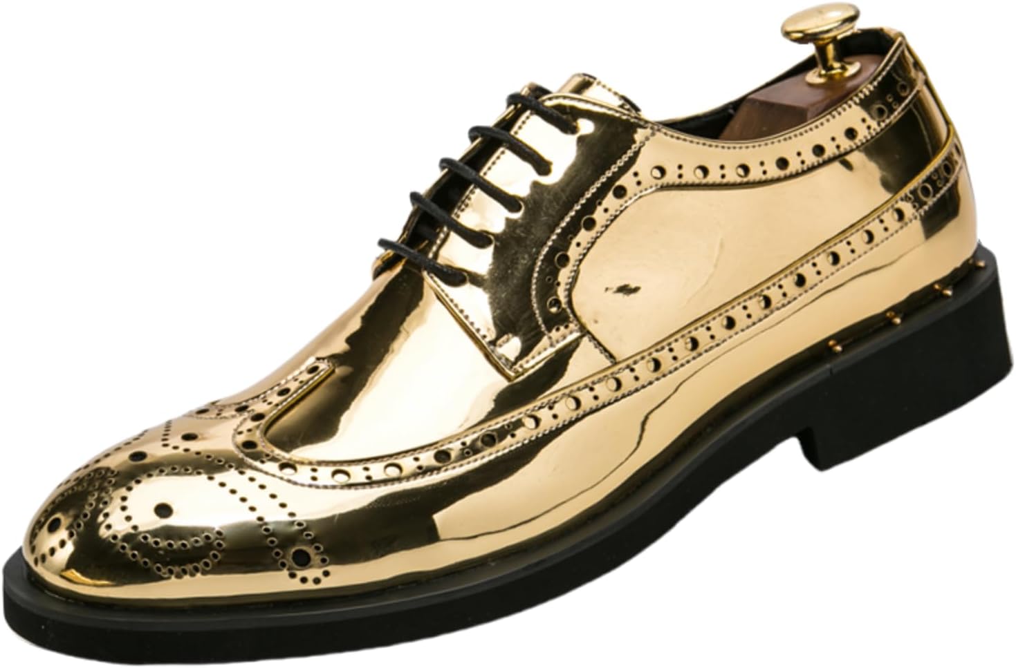 Мужские оксфорды с блестящей лакированной кожей, броги с кальными крыльями, шнуровкой, современные туфли с круглым носком, дерби без застежки для свадьбы и вечерней вечеринки Kpdwfms, золотой
Мужские оксфорды с блестящей лакированной кожей, броги с кальными крыльями, шнуровкой, современные туфли с круглым носком, дерби без застежки для свадьбы и вечерней вечеринки Kpdwfms, золотой
