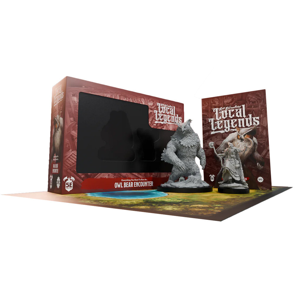 Ролевая игра Steamforged Games Epic Encounters: Local Legends - Owlbear
Ролевая игра Steamforged Games Epic Encounters: Local Legends - Owlbear