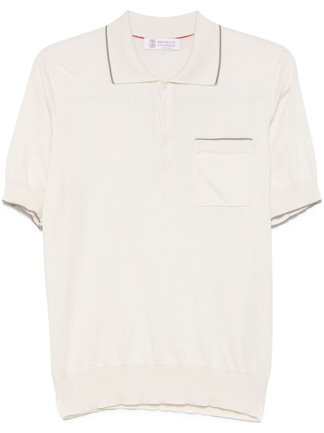 Brunello Cucinelli рубашка поло с контрастной отделкой, нейтральный
Brunello Cucinelli рубашка поло с контрастной отделкой, нейтральный