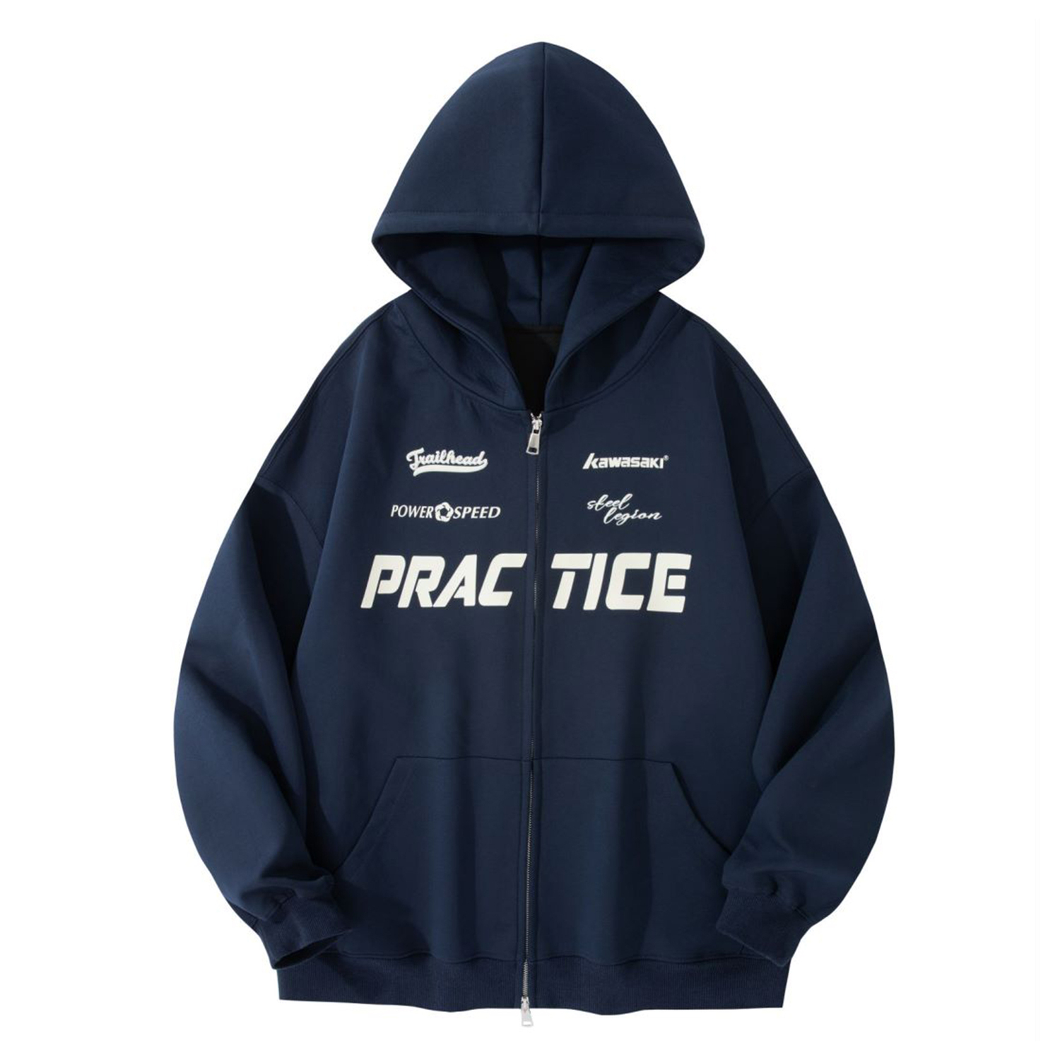 Унисекс свитшот Kawasaki, синий
Унисекс свитшот Kawasaki, синий