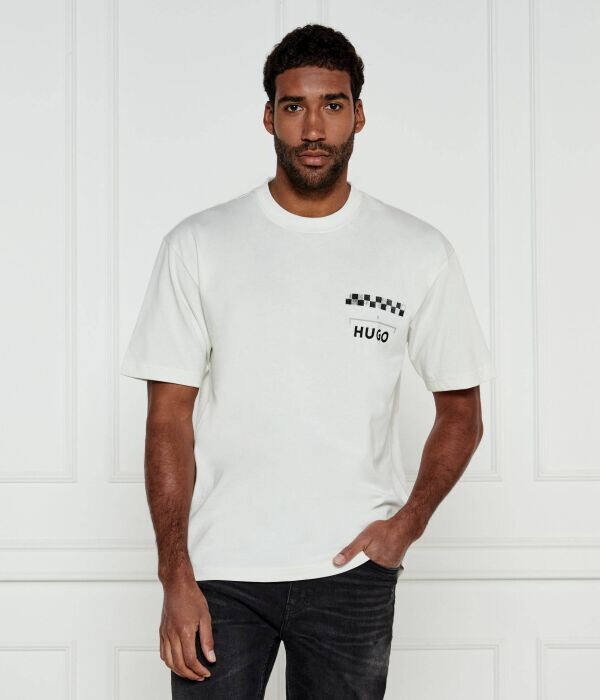 Футболка Hugo Drallie с принтом на спине, экрю
Футболка Hugo Drallie с принтом на спине, экрю