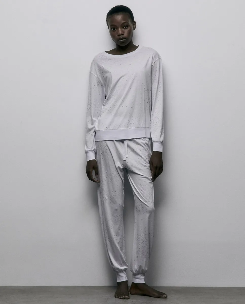 Пижама с принтом Sfera, светло-голубой
Пижама с принтом Sfera, светло-голубой