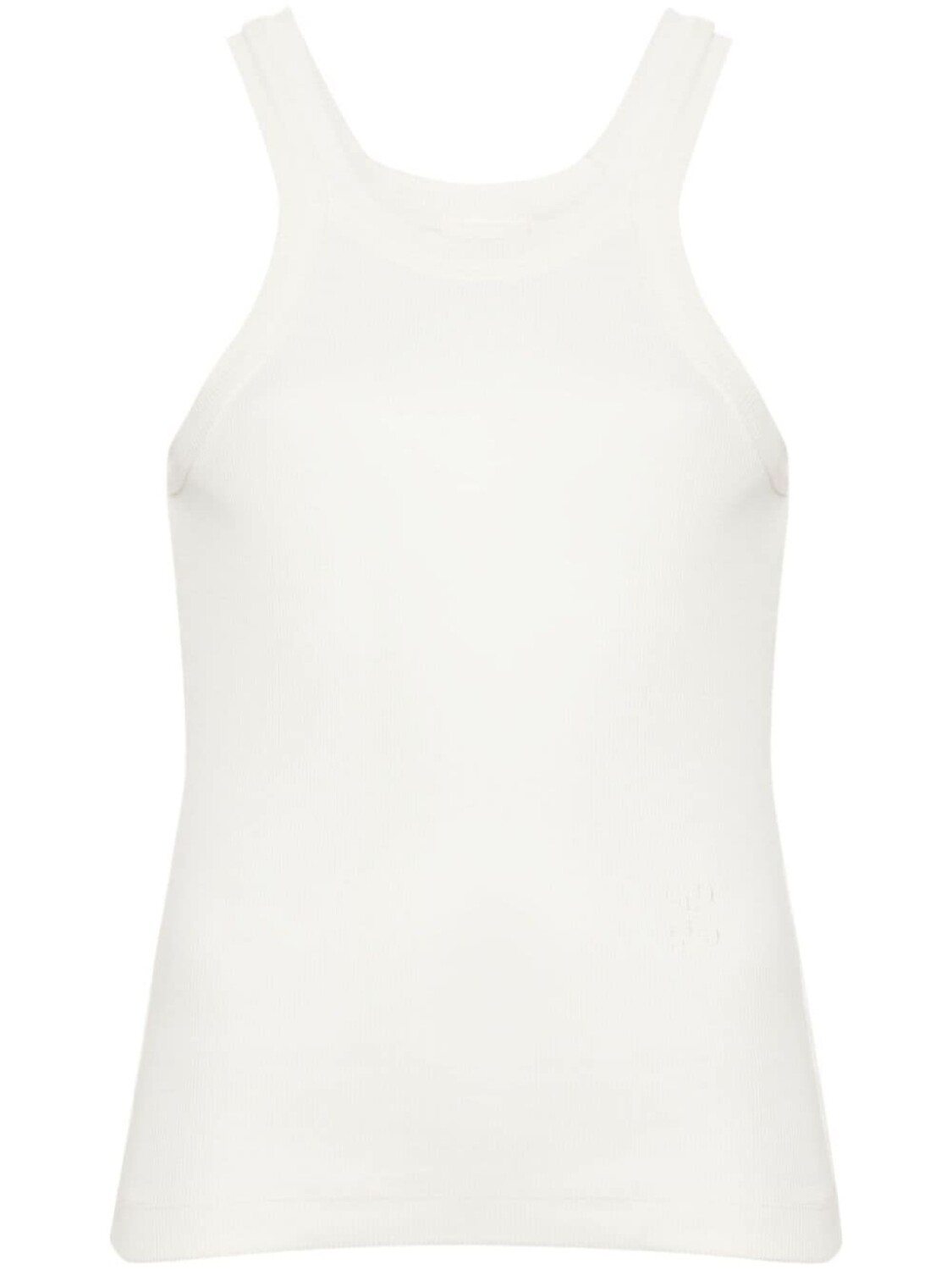 Closed ребристая майка с вышитым логотипом, нейтральный цвет
Closed ребристая майка с вышитым логотипом, нейтральный цвет