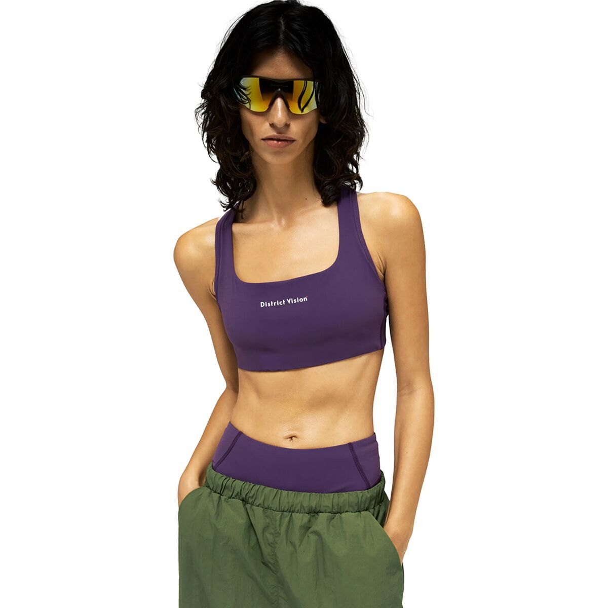 Двухслойный бюстгальтер средней поддержки District Vision, цвет nightshade 
Двухслойный бюстгальтер средней поддержки District Vision, цвет nightshade