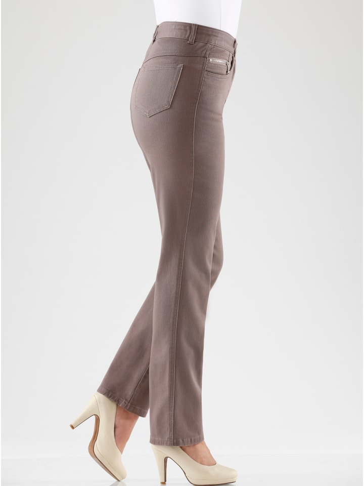 Джинсы с пятью карманами серо-коричневого цвета WITT WEIDEN
Джинсы с пятью карманами серо-коричневого цвета WITT WEIDEN