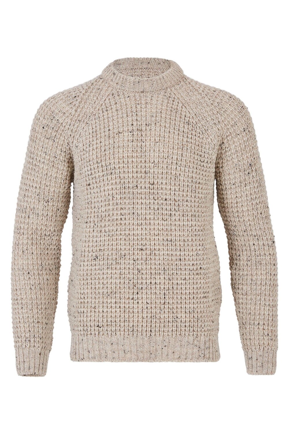 Мужской свитер с круглым вырезом и вафельной фактурой Celtic & Co. , бежевый
Мужской свитер с круглым вырезом и вафельной фактурой Celtic & Co. , бежевый