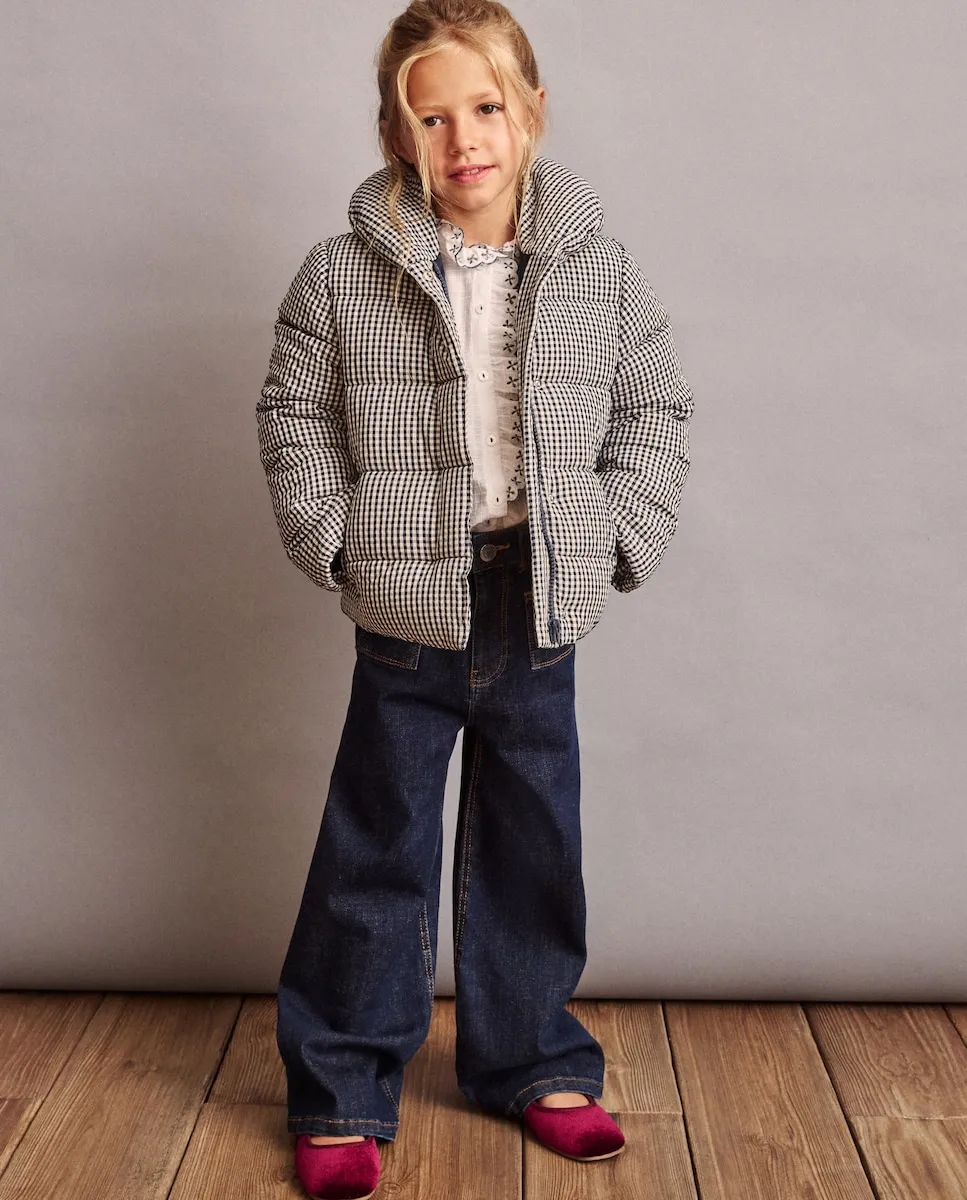 Пальто с запахом и Vichy клеткой для девочки Coconut El Corte Inglés, синий
Пальто с запахом и Vichy клеткой для девочки Coconut El Corte Inglés, синий