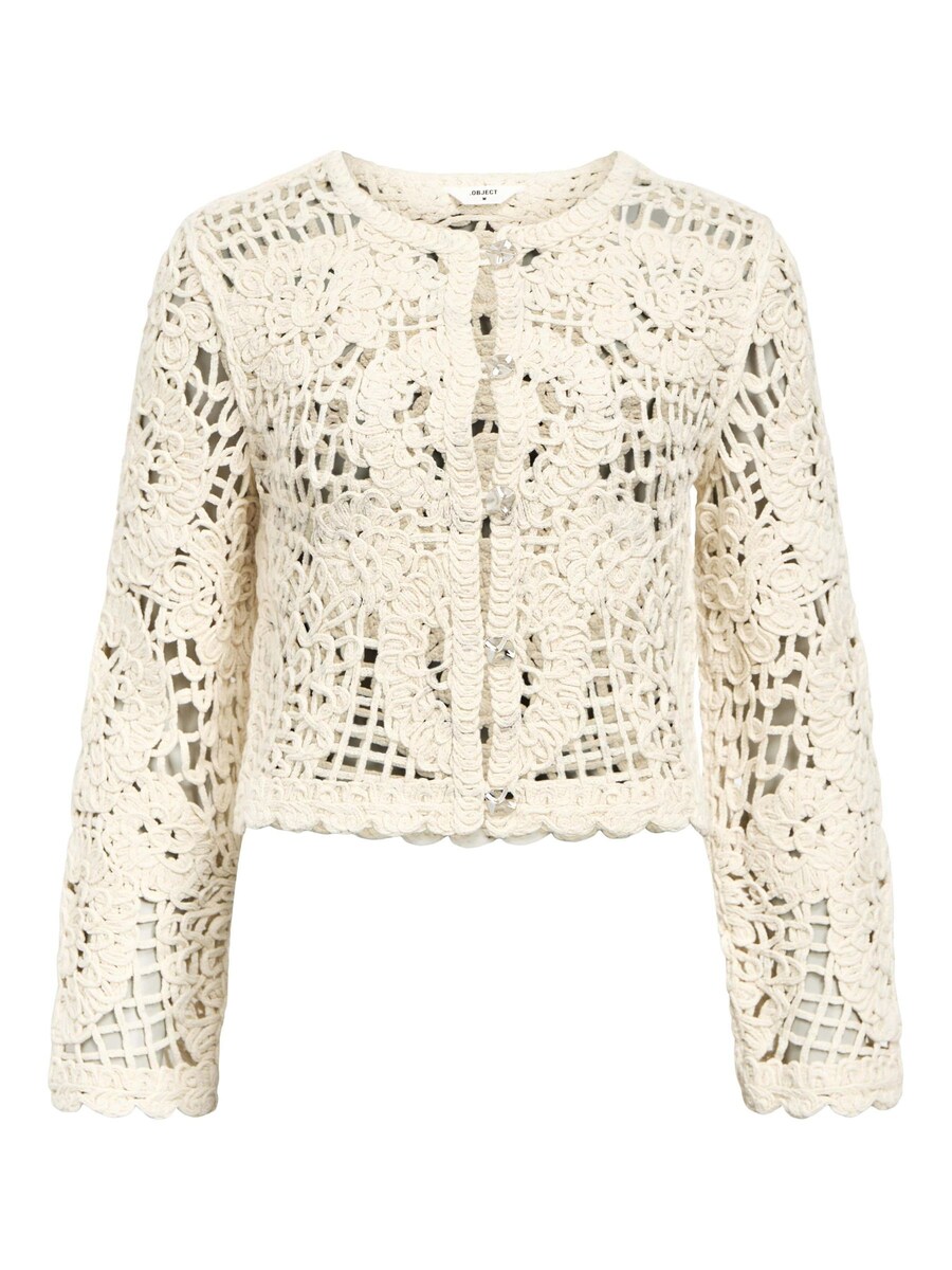 Вязаный кардиган OBJECT Lizza, Wool White
Вязаный кардиган OBJECT Lizza, Wool White