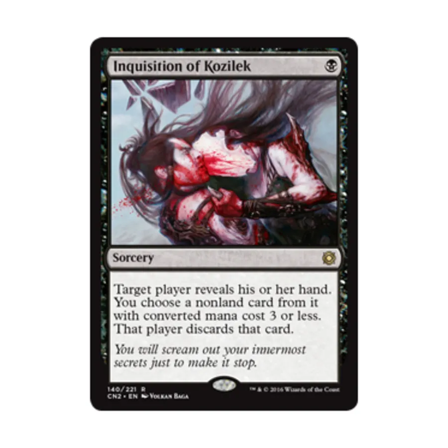 CCG Инквизиция Козилека (R), MTG - Conspiracy - Take the Crown
CCG Инквизиция Козилека (R), MTG - Conspiracy - Take the Crown