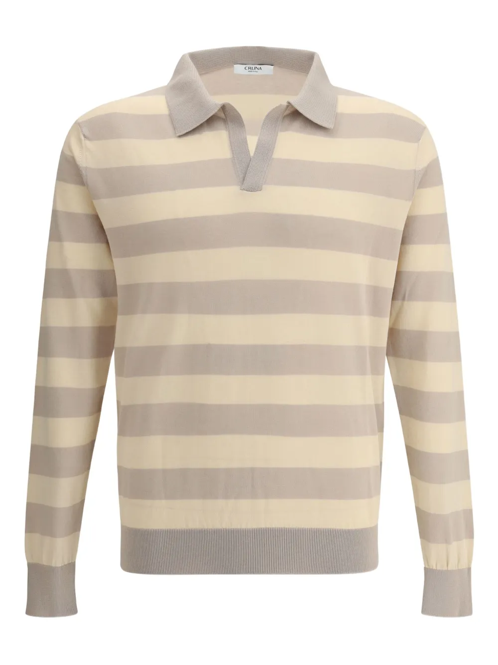 Рубашка-поло Portofino из хлопка в полоску Cruna, желтый
Рубашка-поло Portofino из хлопка в полоску Cruna, желтый