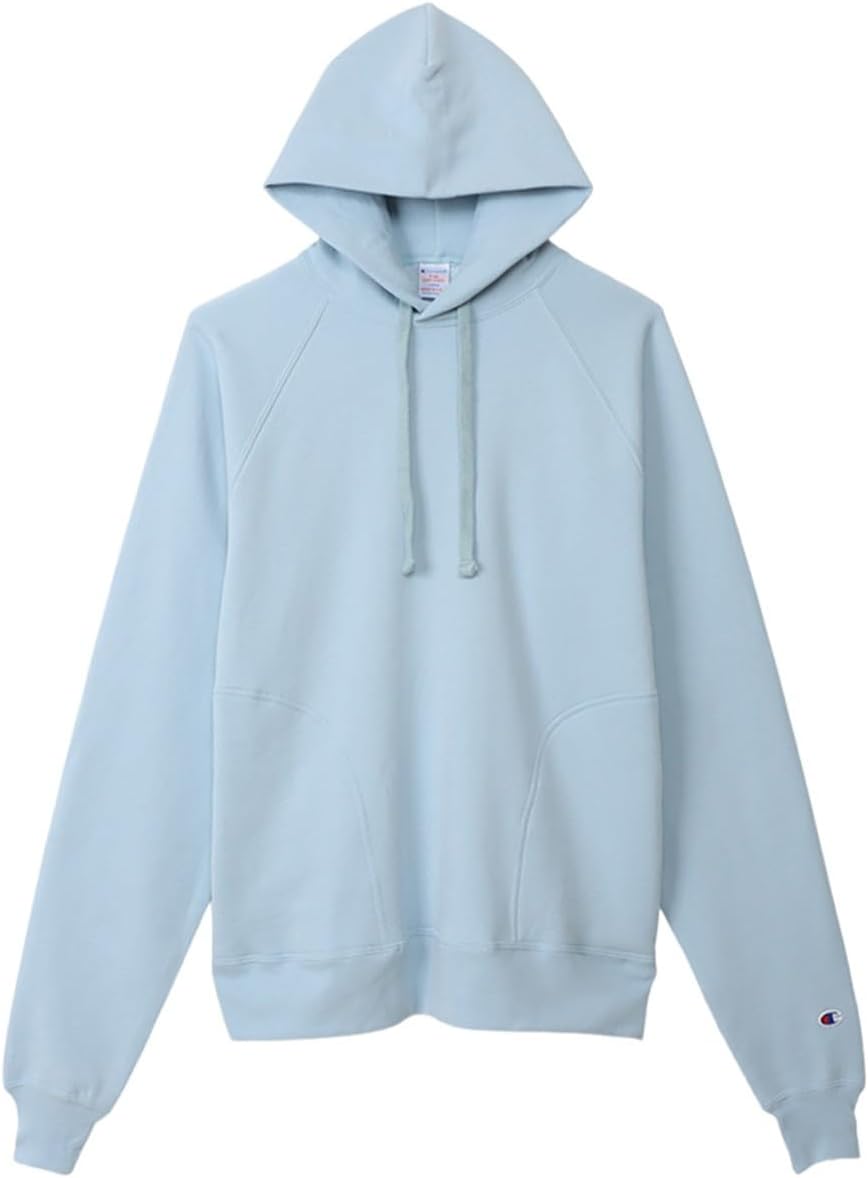 Мужская толстовка Champion C5-X101 с длинным рукавом, плотность ткани 9 унций, на флисовой подкладке, рукава реглан, с капюшоном, сделано в США, синий
Мужская толстовка Champion C5-X101 с длинным рукавом, плотность ткани 9 унций, на флисовой подкладке, рукава реглан, с капюшоном, сделано в США, синий
