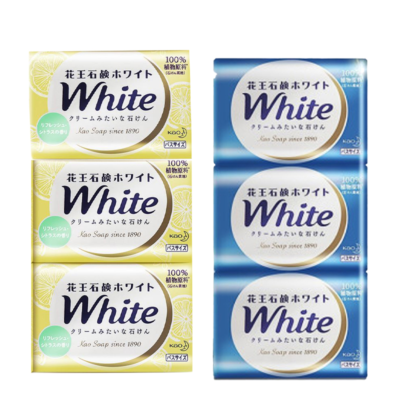 KAO Мыло HUAWANG Rose Milk увлажняющее, контролирующее жирность и глубоко очищающее 130г*2+130г*2 Rose
KAO Мыло HUAWANG Rose Milk увлажняющее, контролирующее жирность и глубоко очищающее 130г*2+130г*2 Rose