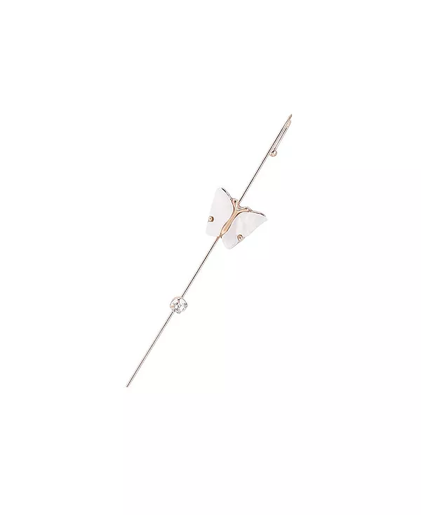 Женские серьги-манжеты «Бабочка» Sohi, white
Женские серьги-манжеты «Бабочка» Sohi, white