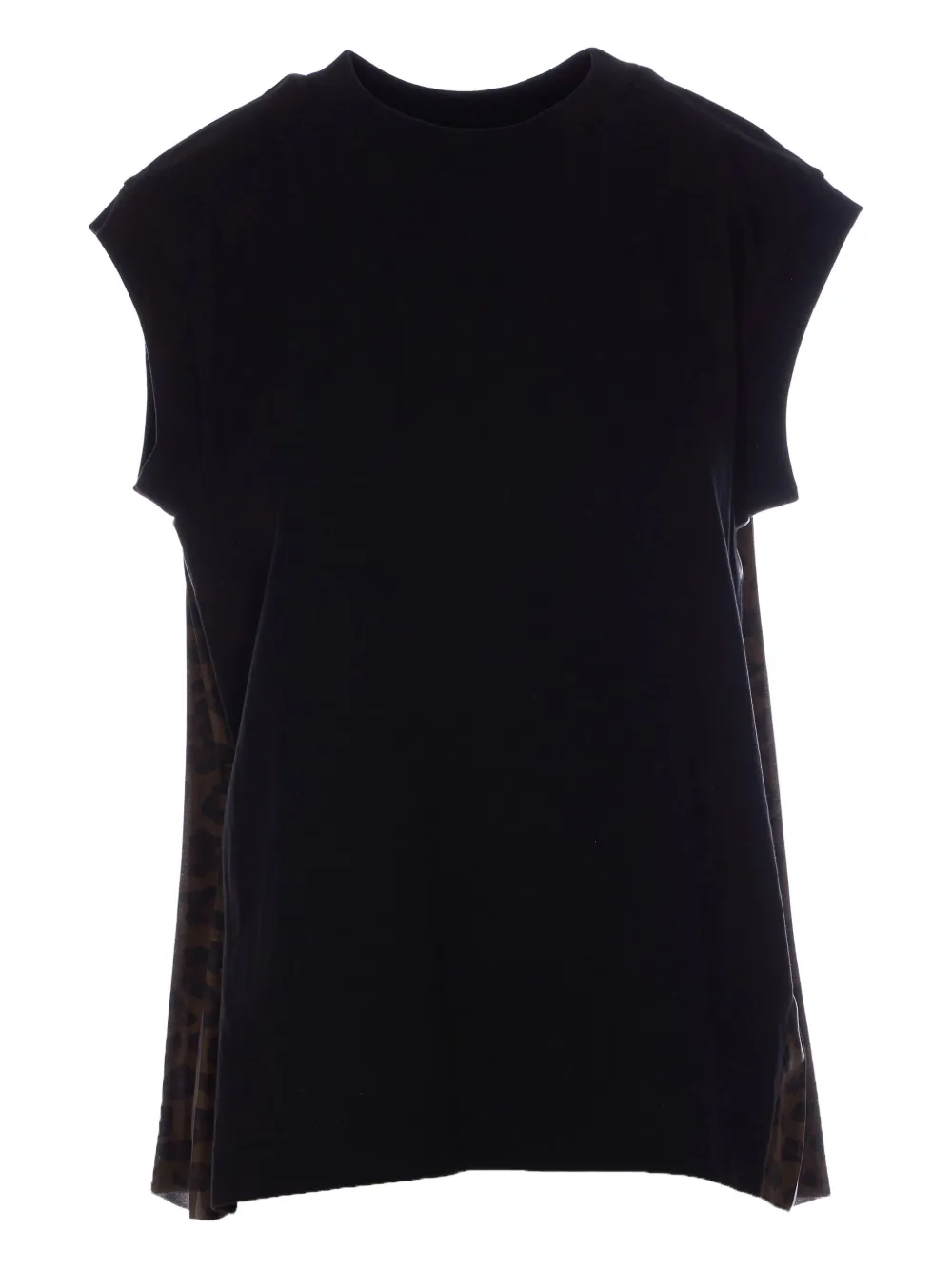 Футболка с леопардовым принтом SACAI, коричневый
Футболка с леопардовым принтом SACAI, коричневый