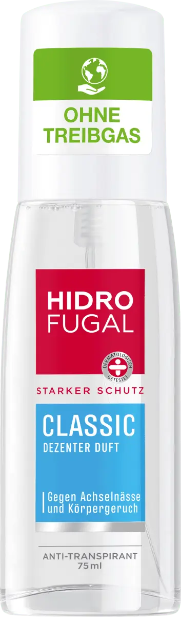 Антитранспирант Deo Zerstäuber Classic 750мл Hidrofugal
Антитранспирант Deo Zerstäuber Classic 750мл Hidrofugal