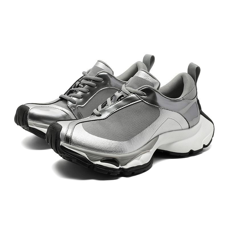 Ignition Дышащие кроссовки на платформе для увеличения роста унисекс серые, цвет Gray
Ignition Дышащие кроссовки на платформе для увеличения роста унисекс серые, цвет Gray